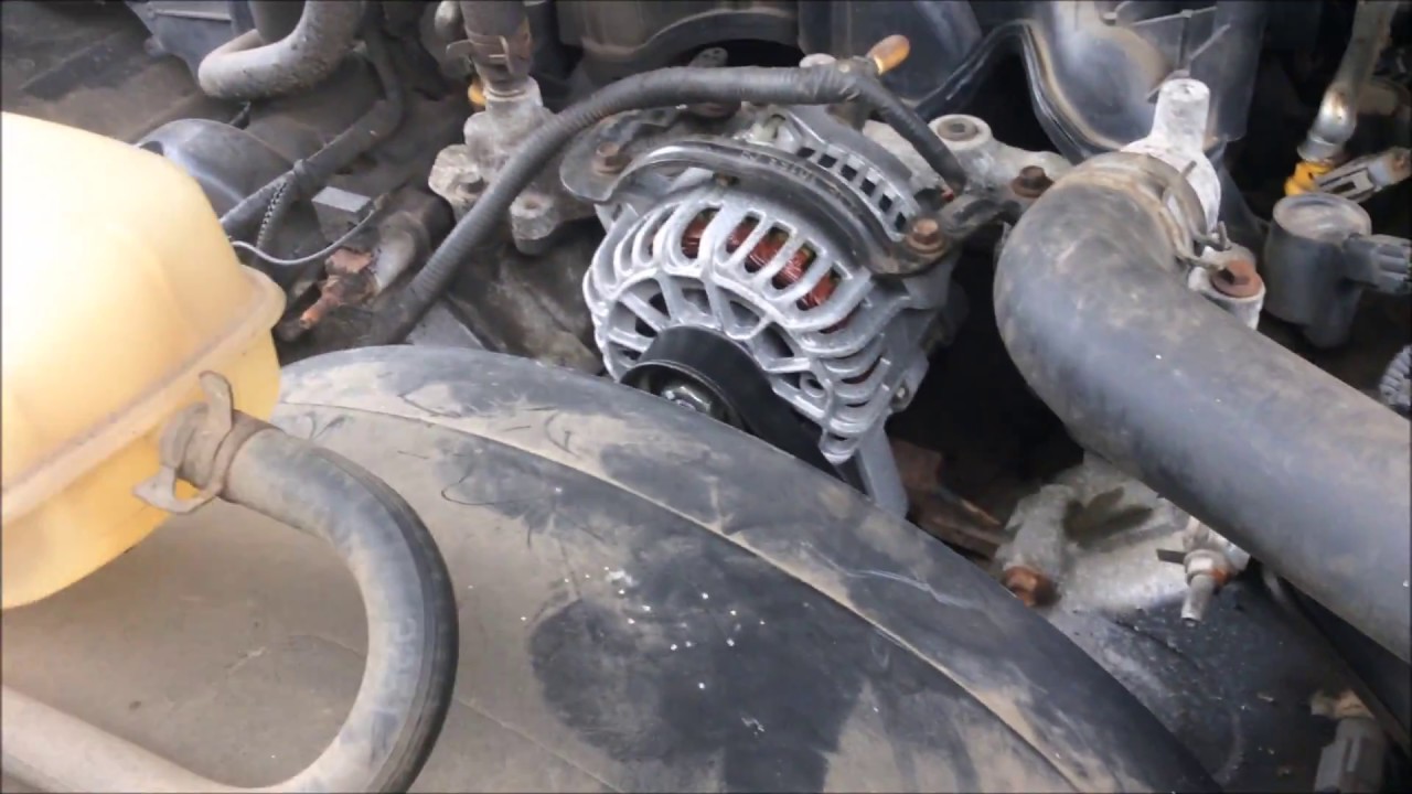 6.0 gets a new alternator YouTube