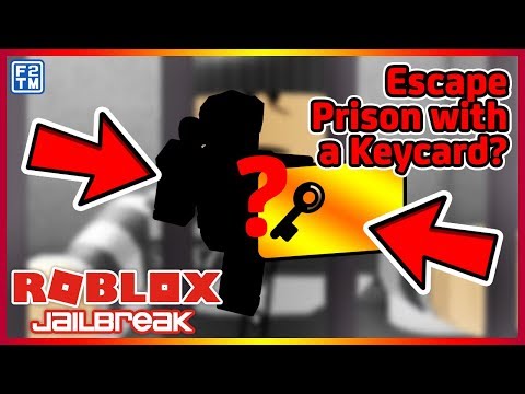 Roblox Jailbreak How To Escape Prison With A Keycard 2018 Youtube - rdr2 jail cart roblox