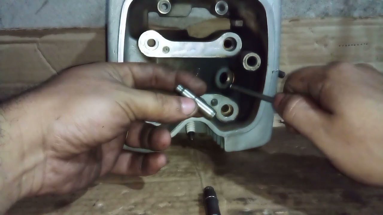 Trocando guia de válvula fácil e sem quebrar. confira!! 