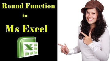 Round Function in Excel in Urdu Hindi Tutorial Part 18