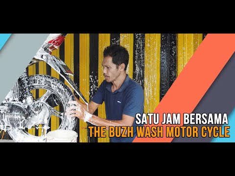 Usaha Cuci Motor - Penasaran sama THE BUZH wash motorcycle. 