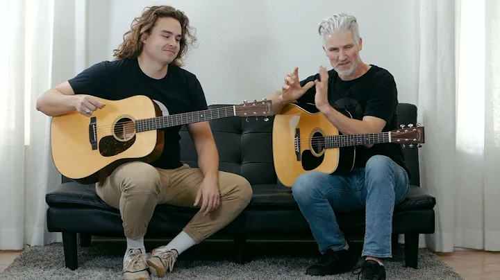 Martin D-28 and D-18 Acoustic Guitar Comparison