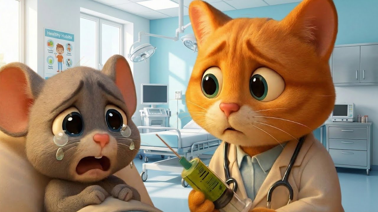 Aaj Mangalwar Hai – Chuhe Ko Bukhar Hai | Funny Hindi Rhyme for Kids | 3D Cartoon Animation