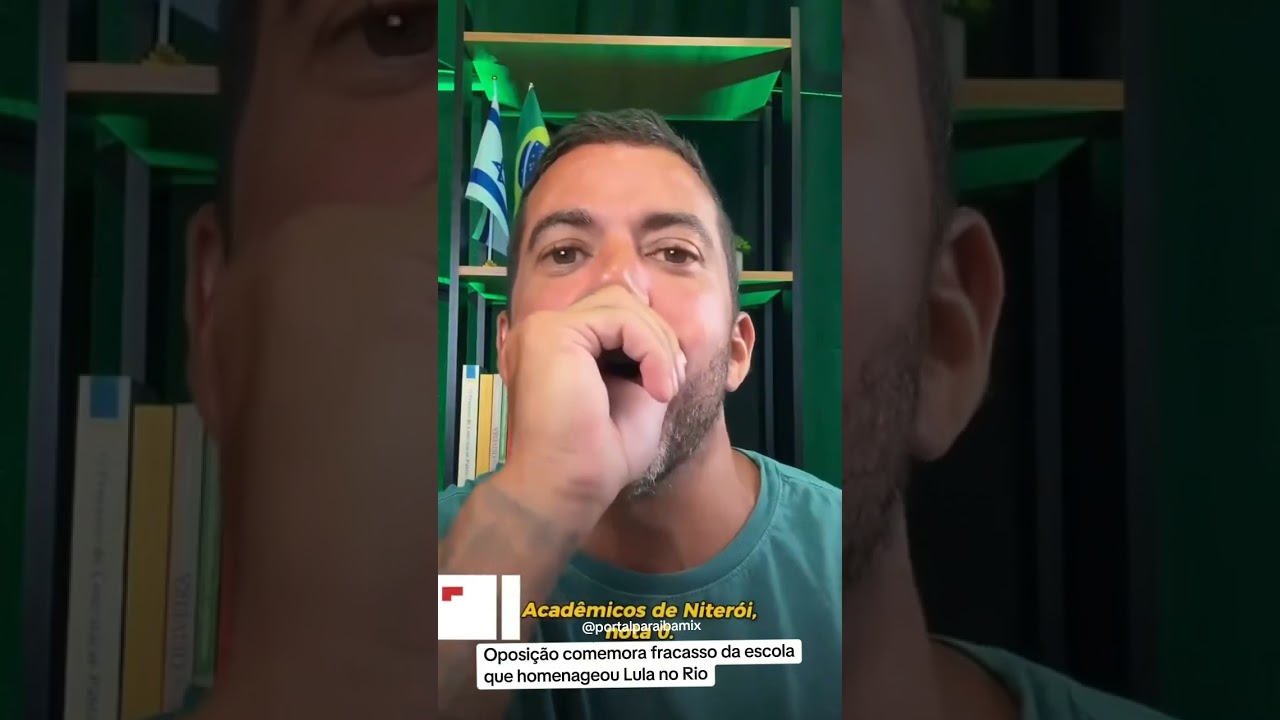 Oposição comemora fracasso da escola que homenageou Lula no Rio