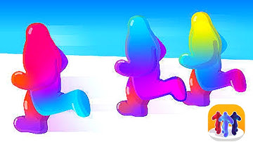 Blob Runner 3D All Levels Walkthrough Gameplay IOS Android New Game|EFEFRFR