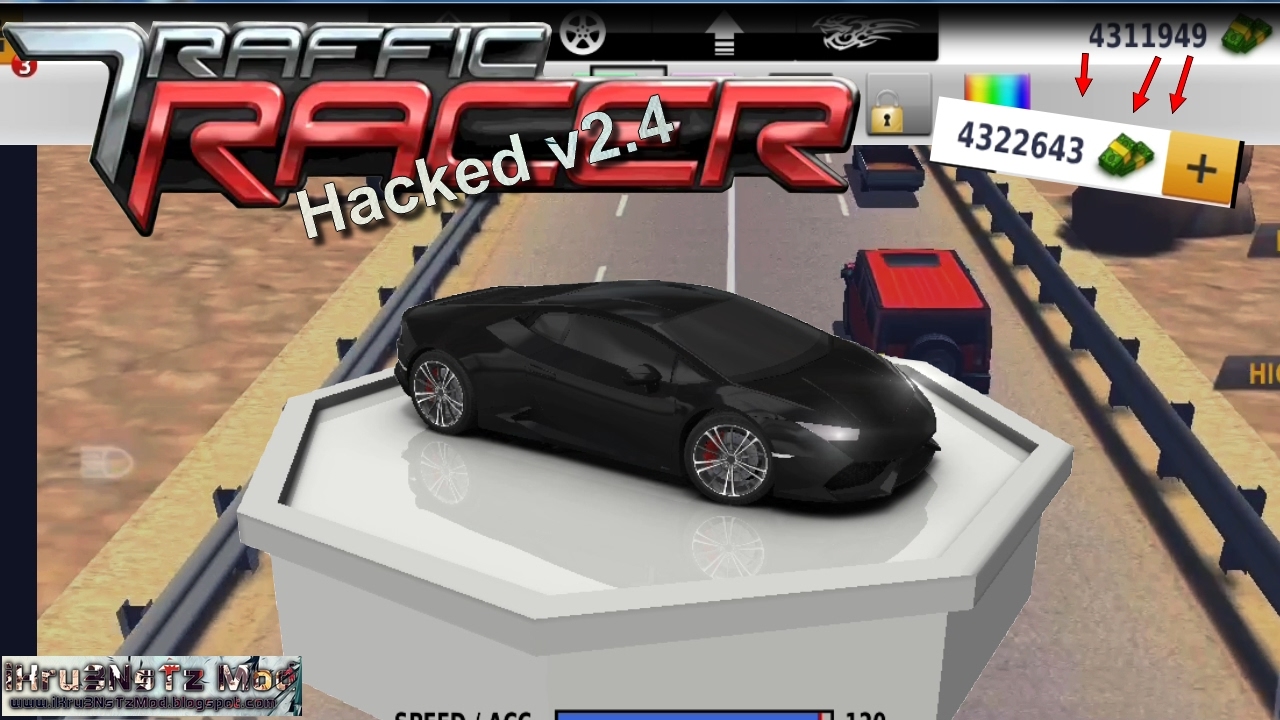 Traffic Racer v2.4 - Hacked (Free Money, Gold and All ...