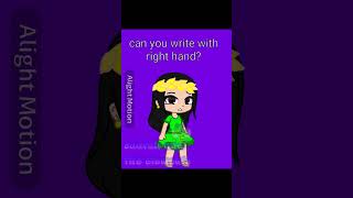 struggles of being left-handed #fypviralシ #gacha #lefty