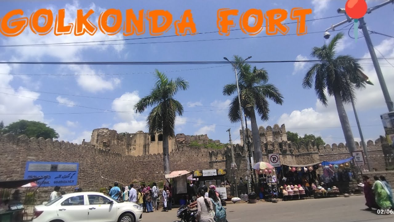 Golkonda Fort Aerial View 📍