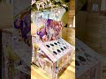 POP UPの新作グッズを開封していく*