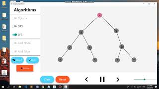 BFS - DFS Algorithms by JAVAFX screenshot 5