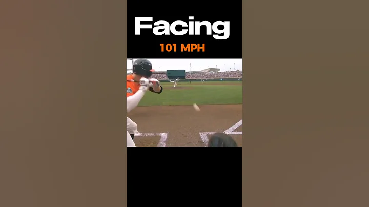 A Batter’s Eye View of 100mph Fireballs! #heat #facingtheheat #battersperspective