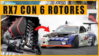 This Mazda RX7 has a 6 ROTOR Rotary engine and has a Sound of the GODS