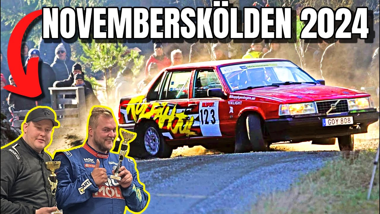 FIGHTEN OM TOPPEN PÅ SVERIGES STÖRSTA RALLYTÄVLING *Novemberskölden* - [VLOGG #697]