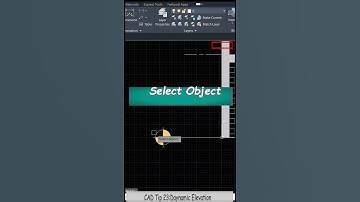 Dynamic Elevation in #autocad (Time sever)