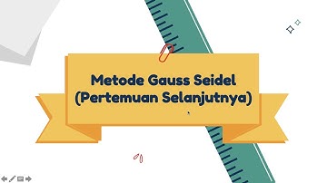 Metode Iterasi Jacobi