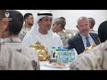 وزير الدولة لشؤون الدفاع يشارك مرشحي جامعة زايد العسكرية الإفطار