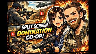 Call Of Duty Modern Warfare 2019 Split Screen Domination – Chill Co-Op Full Match (No Commentary)