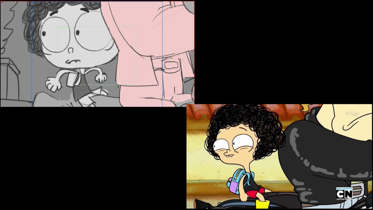 Storyboard Irmão do Jorel - Ep Maquinito, o Robô amigo (parte A)