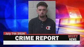 LARCENY CHARGE IN CATAWBA---TEENAGER BEHIND BARS | Crime Report WHKY Crime Report 7/7/26
