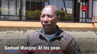 Samuel Wanjiru, a talented long distance runner at his peak in athletics before his untimely death