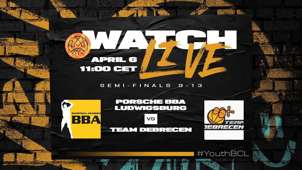 Semi-Finals : Porsche BBA Ludwigsburg v Team Debrecen | Full Basketball Game