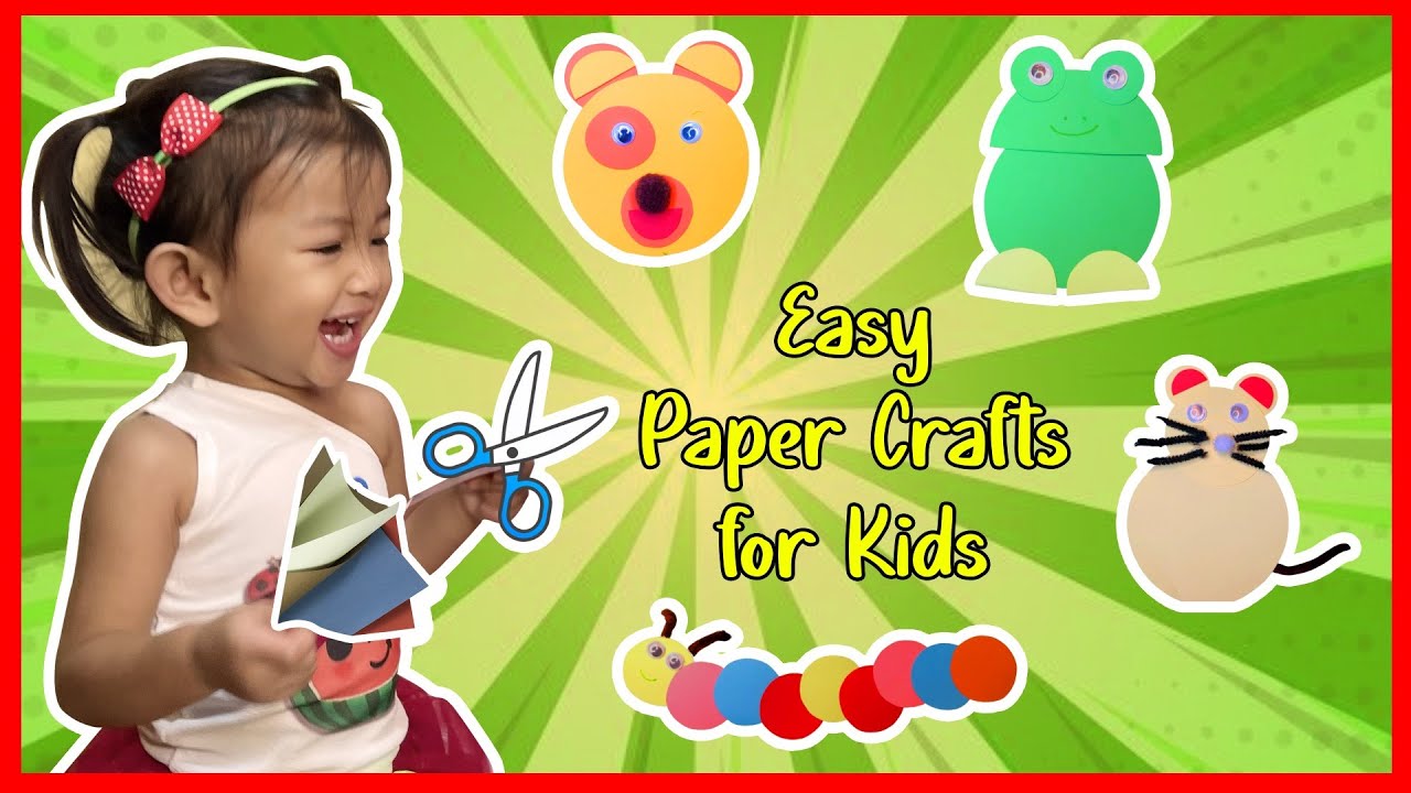 Easy Paper Animal Crafts for Kids | Avery’s Playhouse