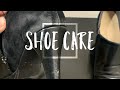 会社員パンプス修理する　[靴磨き][ASMR]休日ルーティン　Shoe shine