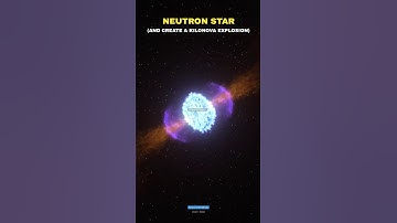 If Two Neutron Stars Collide | A Huge Kilonova Explosion #shorts #space #star #universe