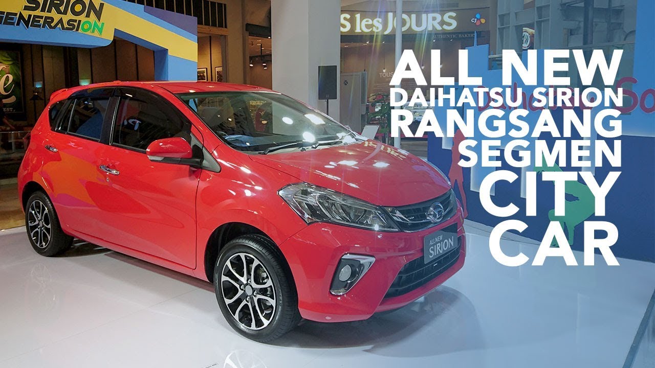 Review All New Daihatsu Sirion 2018 YouTube