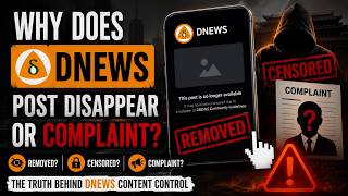 Why Your Dnews post Disappear/ Complaint Here's WHY..