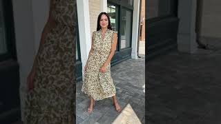 BB Dakota x Steve Madden Endless Scroll Midi Dress