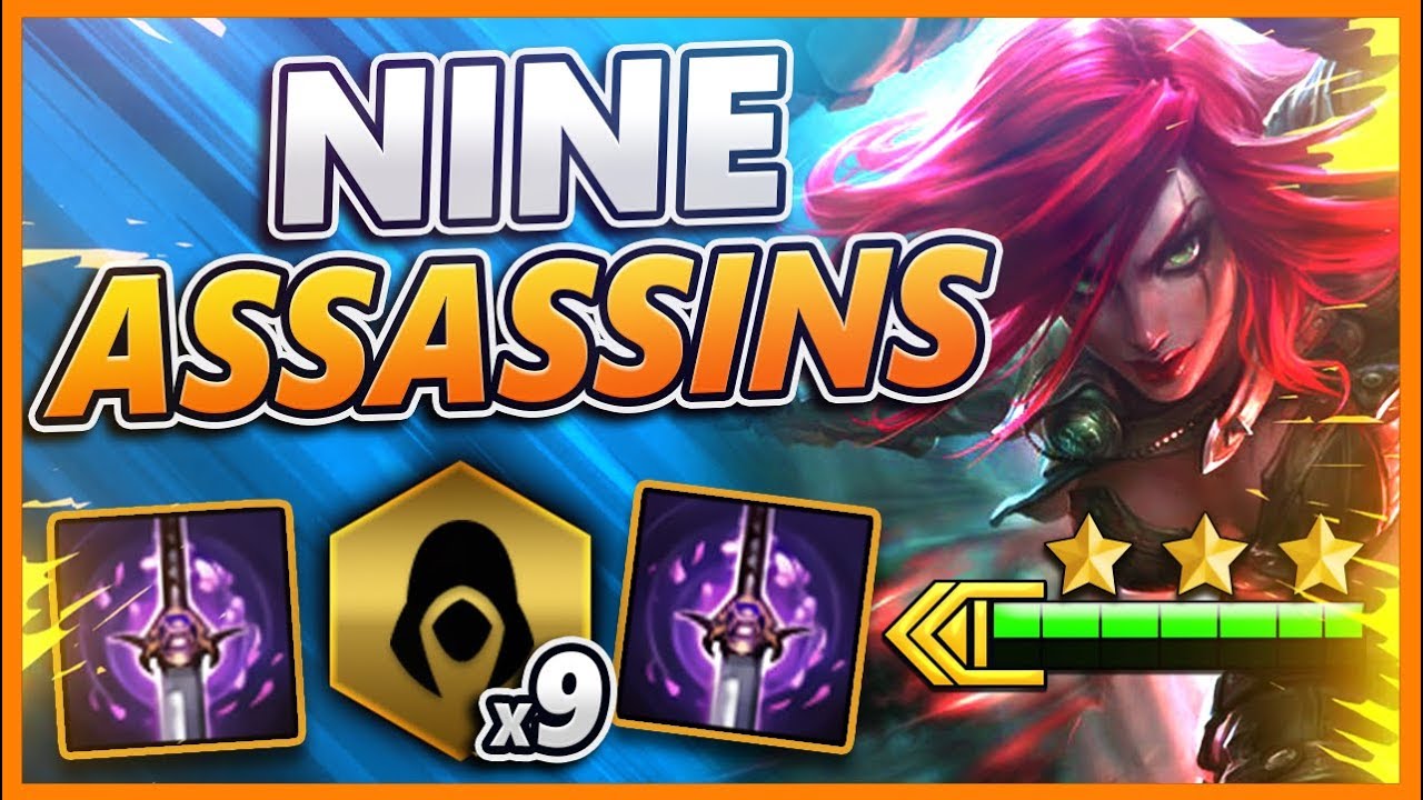 *NEW BUFF* NINE ASSASINS WILL NEVER LOSE!! (65%+ CRIT) - BunnyFuFuu TFT