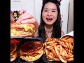 FIVE GUYS Insanely Good Patty Melts! #fiveguys #cheeselover #cheese #fastfood #mukbang #asmr