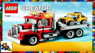 LEGO instructions - Creator - 7347 - Highway Pickup (Book 1)
