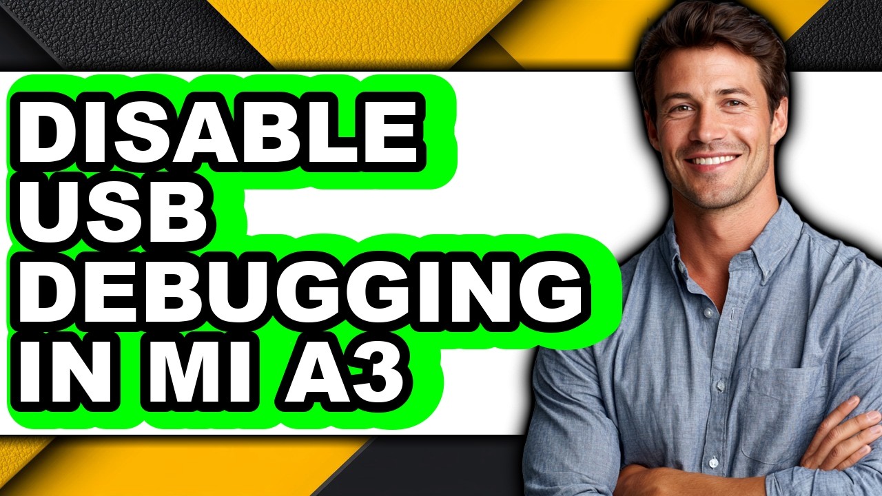 How to Disable Usb Debugging in Mi A3 - Easy Guide - YouTube