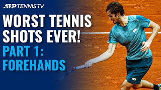 Worst Tennis Shots Ever Part 1: Forehands!