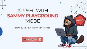 AppSec with SAMMY Playground Mode