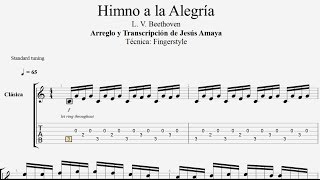 Himno a la Alegría - Fingerstyle - Tablatura por Jesús Amaya... chords