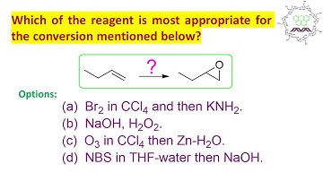 MCQ-263: About epoxidizing reagent by Dr. Tanmoy Biswas for IIT-JEE, NEET, BSMS, IIT-JAM and GATE.