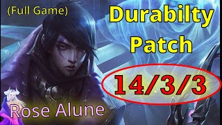 "%46 winrate" Champion On Durability Patch |  Diamond Elo Aphelios "Full Game" | Rose Alune