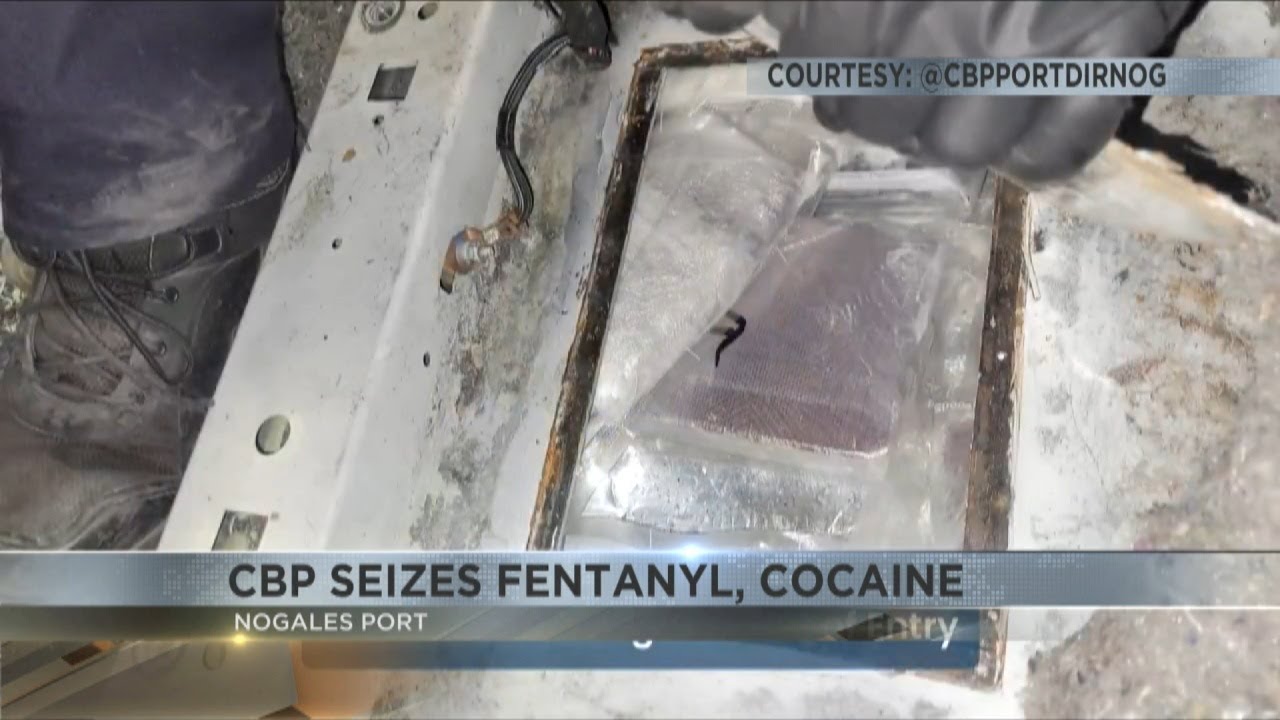Nogales port officers seize nearly 100,000 fentanyl pills - YouTube