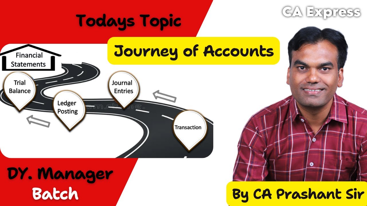 Journey Of Accounts  | Commerce Professional Knowledge | CA Prashant Sir