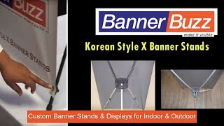 Custom Banner Stands & Displays For Indoor & Outdoor