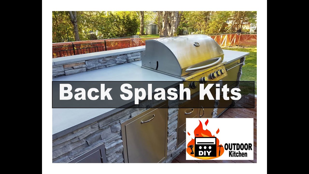 Splashbox Electrical DIY Outdoor Kitchen Back Splash & Electrical Box Assembly - YouTube