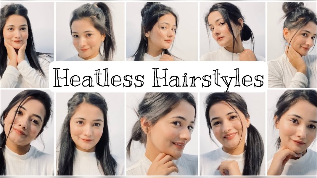 Quick and Simple Heatless Hairstyles