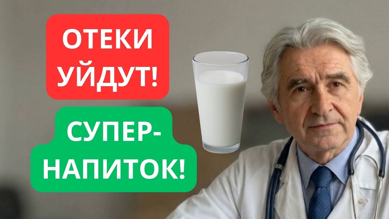 ЗАБУДЬТЕ ПРО ОТЕКИ НОГ! Как вывести лишнюю соль и воду из организма? Давид Астахов.