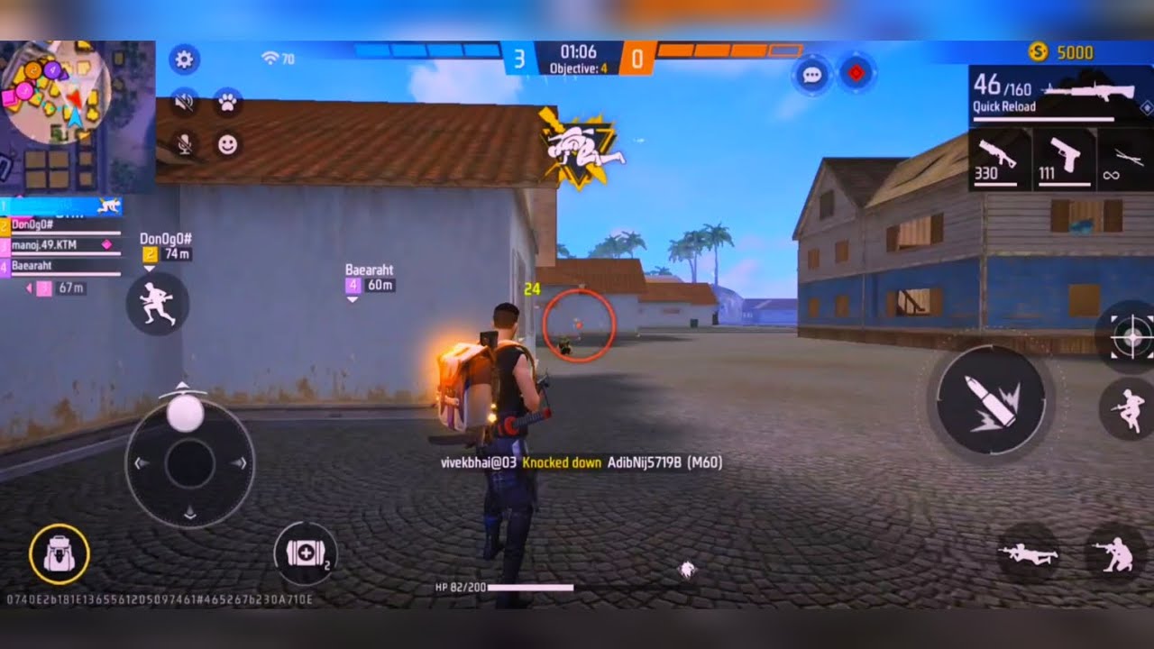 CLASH SQUAD RANKED mode and booyah the match free fire Max 