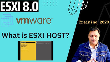 What is VMware vSphere ESXI HOST ! Very Easy to understand esxi host | VMware vSphere 8.0