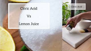 Citric Acid Vs Lemon Juice - preparing fruit for dehydration.