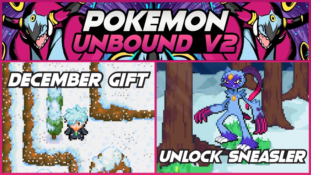 How To Get Sneasler In Pokemon Unbound v2.1.1.1? (December Gift 2022